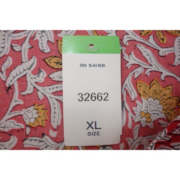 NEW Elliott Lauren Under The Tuscan Sun Gathered Tiered Maxi Dress Women's XL - Picture 7 of 9